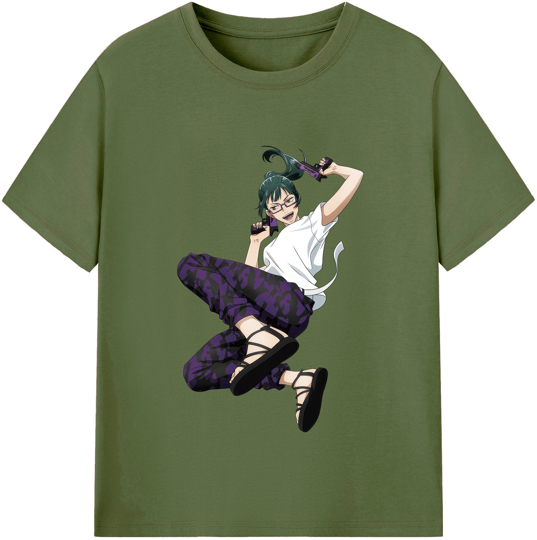 （画像用） 呪術廻戦 Jujutsu Kaisen 綿100％半袖Tシャツ（フロントプリント）